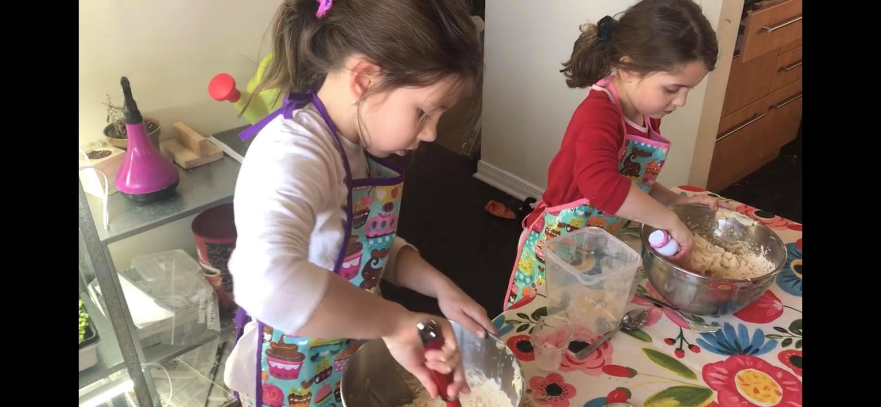 Audrey & Quinn Baking