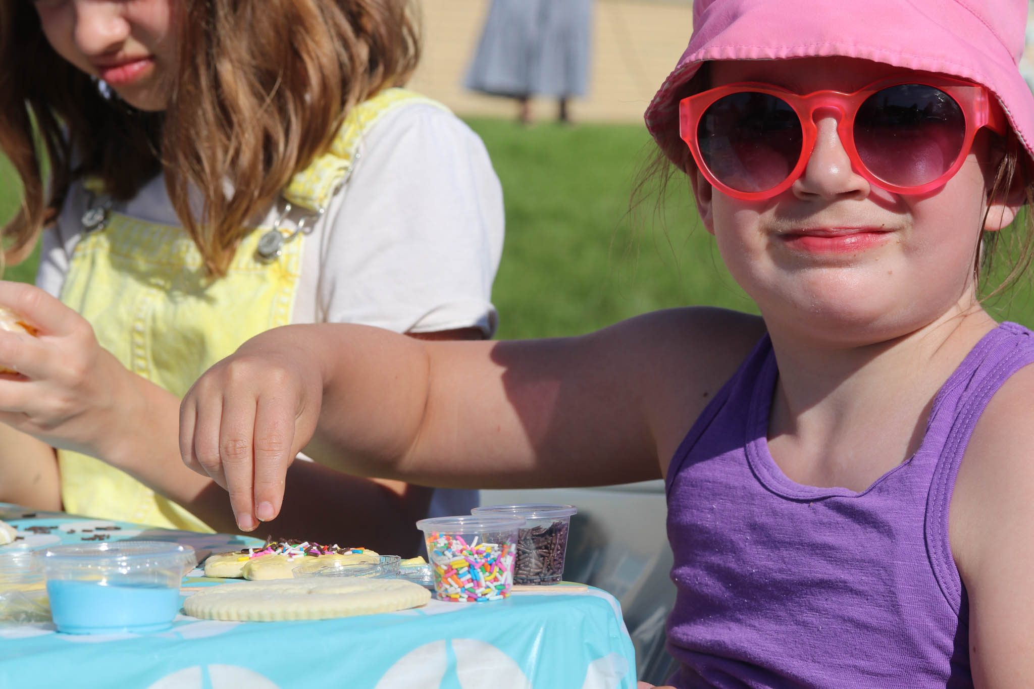 gluten-free cookie decorating station