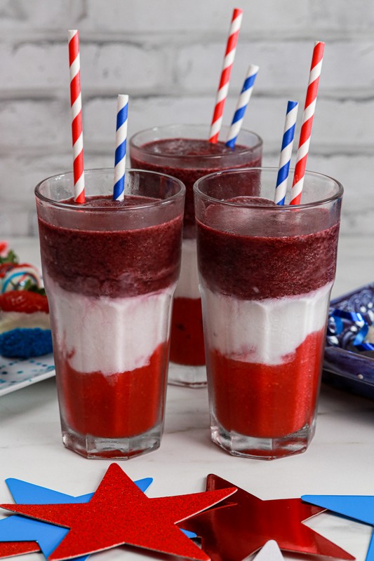 4th July Rocket Berry Smoothie