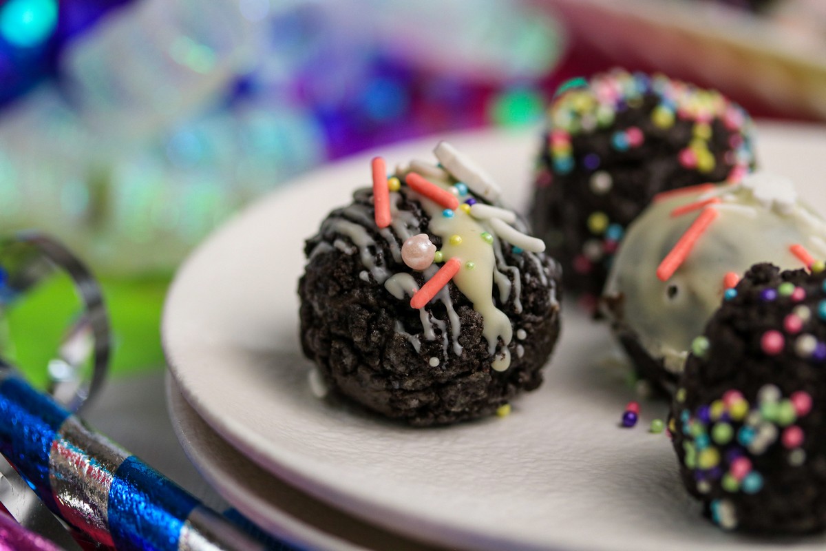 Birthday KTOOS Funfetti Truffles gluten-free