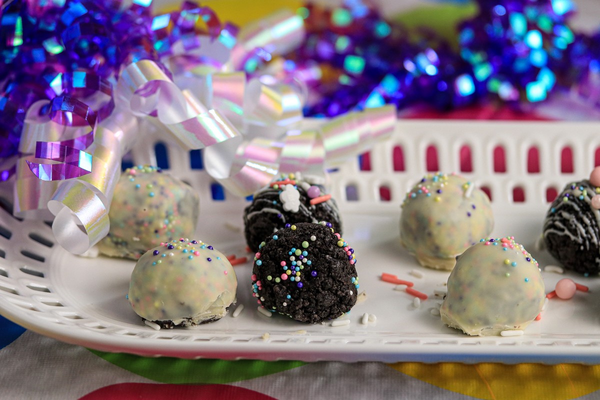 Birthday KTOOS Funfetti Truffles gluten-free