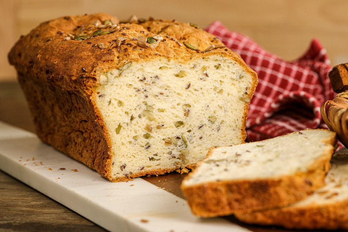 gluten-free bread harvest close up