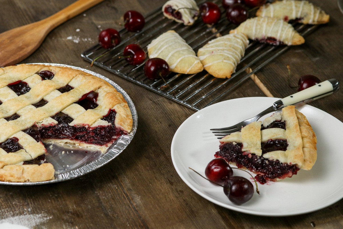 gluten-free cherry pie