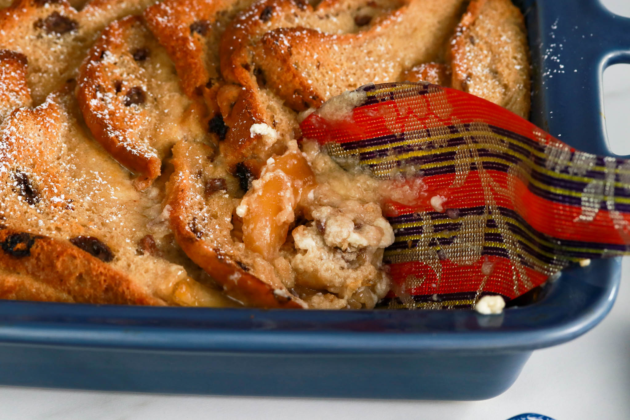 gluten-free Cinnamon Raisin Baked Apple French Toast