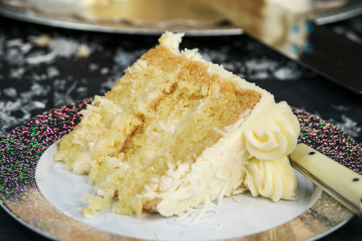 Coconut Snowball Cake