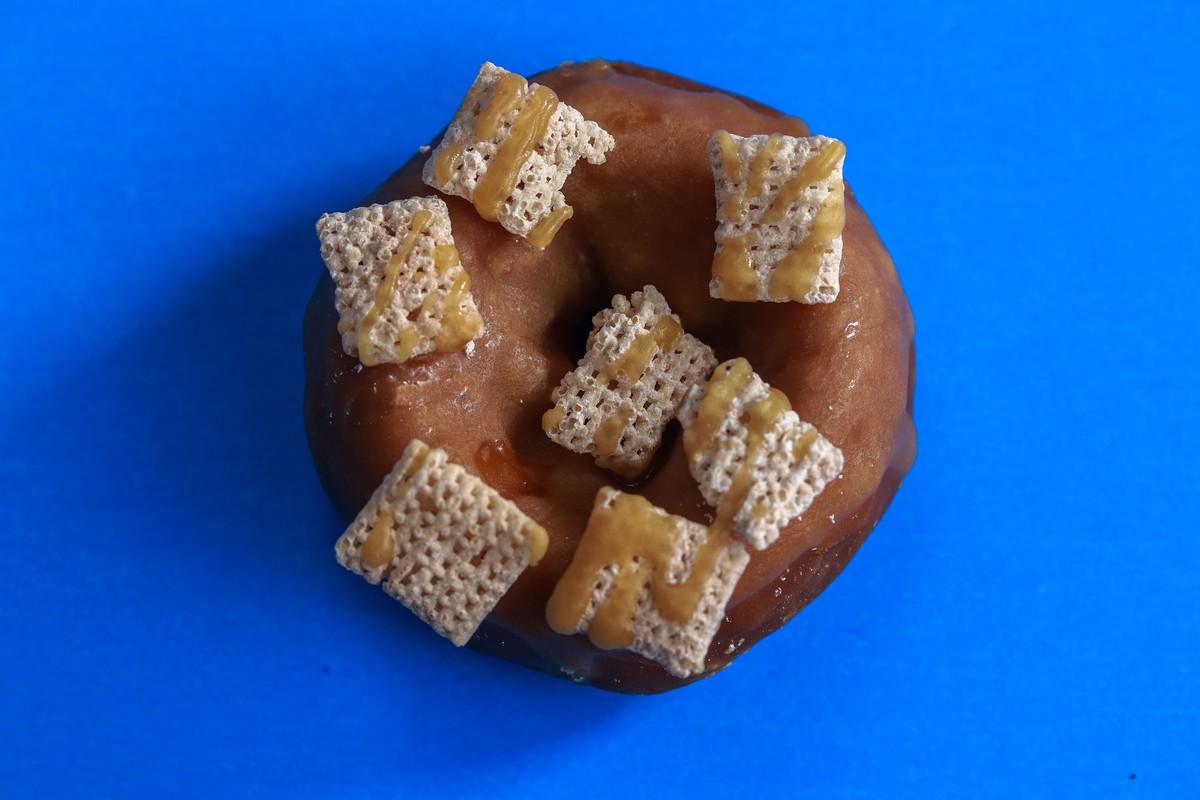 Gluten-free Donut Cereal Crunch Maple Donuts 