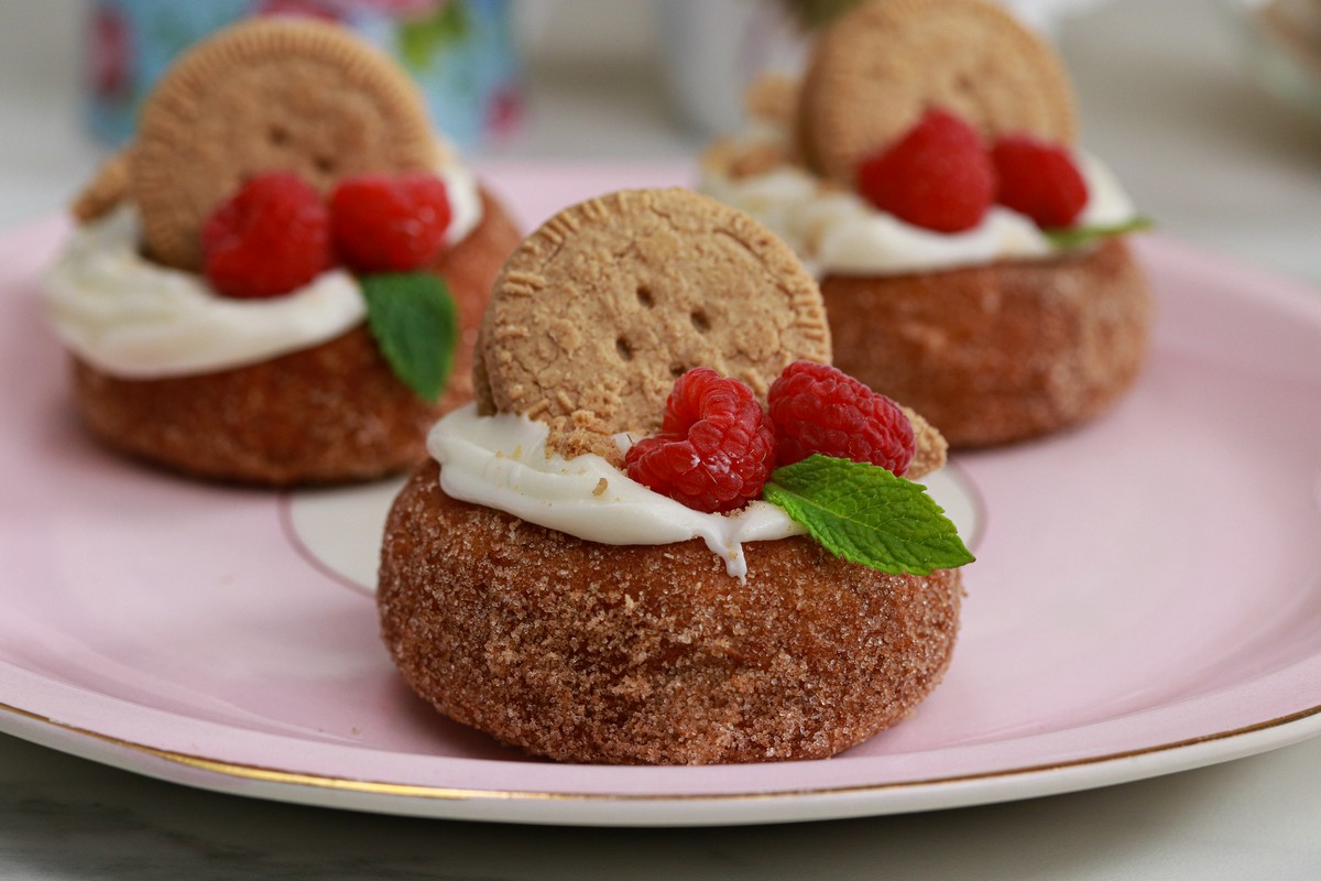 gluten-free CinnabunFun Cinnamon Sugar Donuts