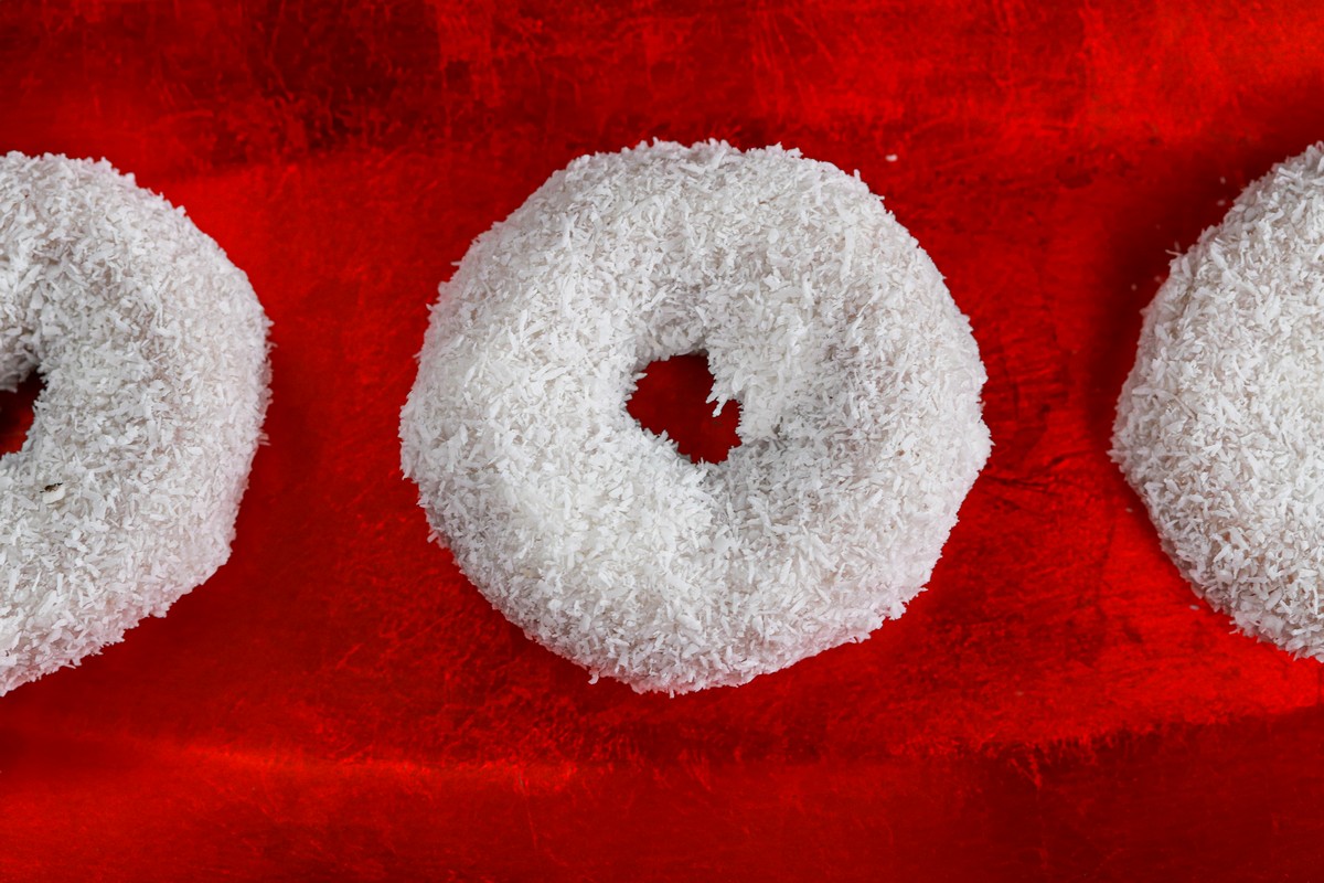 Gluten-free Coconut Cream Donuts