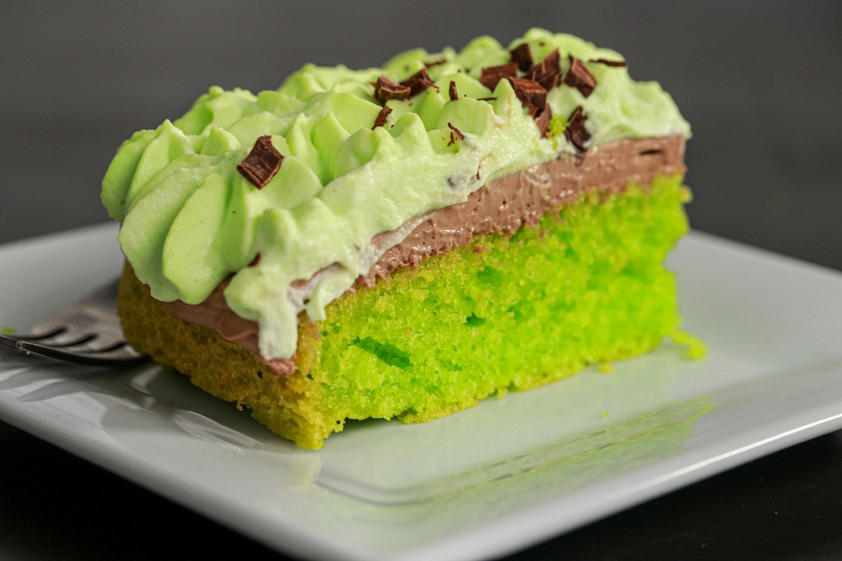 Gluten-free Grasshopper Cake