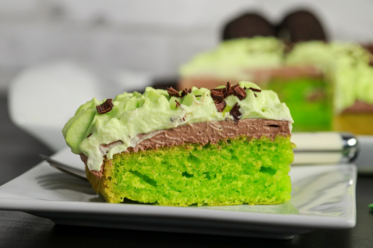 Gluten-free Grasshopper Cake