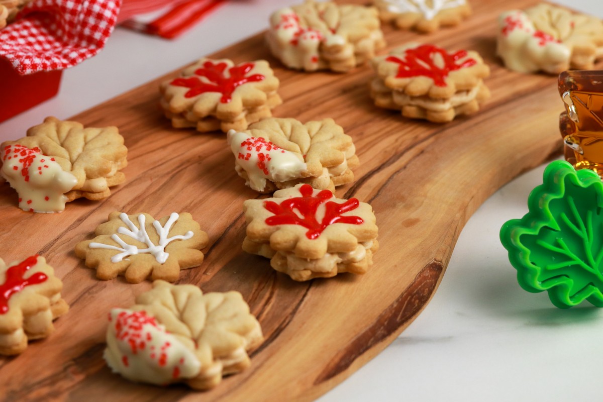 gluten-free maple cookies