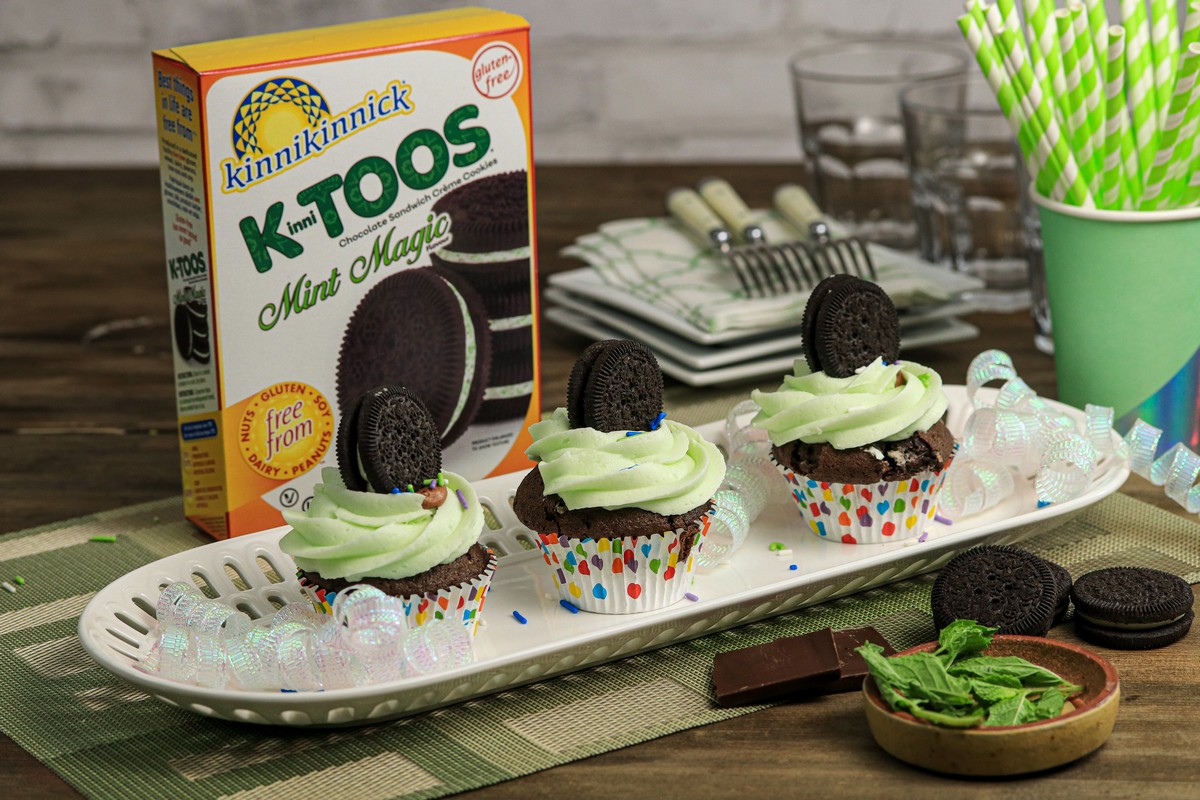 Mint Magic KinniTOOS cupcakes