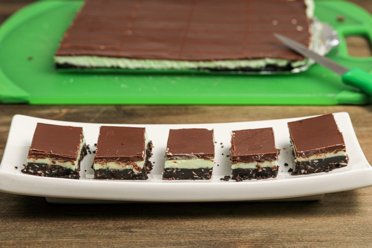 MInt Magic Nanimo Bars gluten-free
