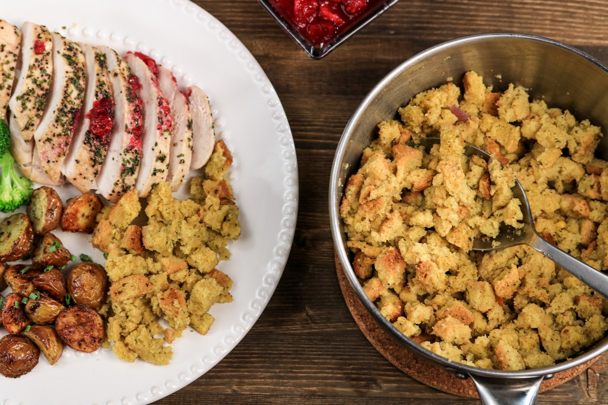 Quick Stove Top Stuffing gluten-free