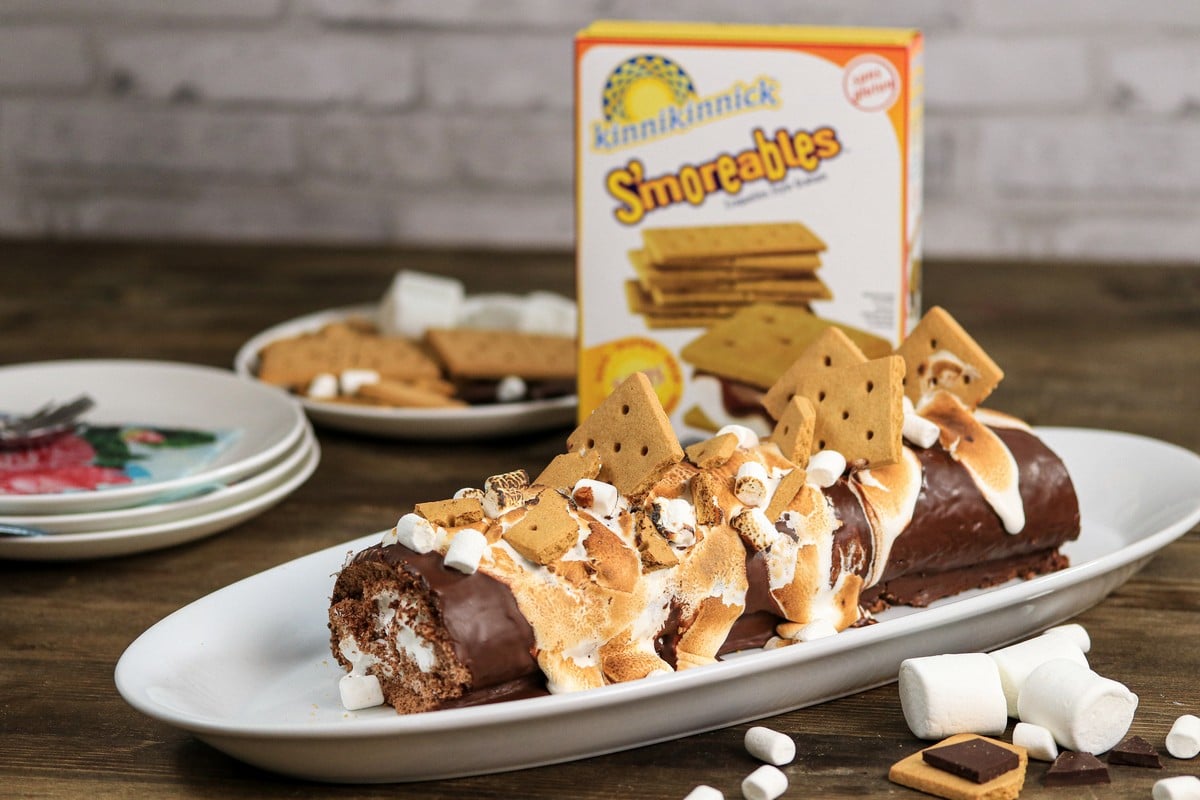 S'more Chocolate Roll gluten free