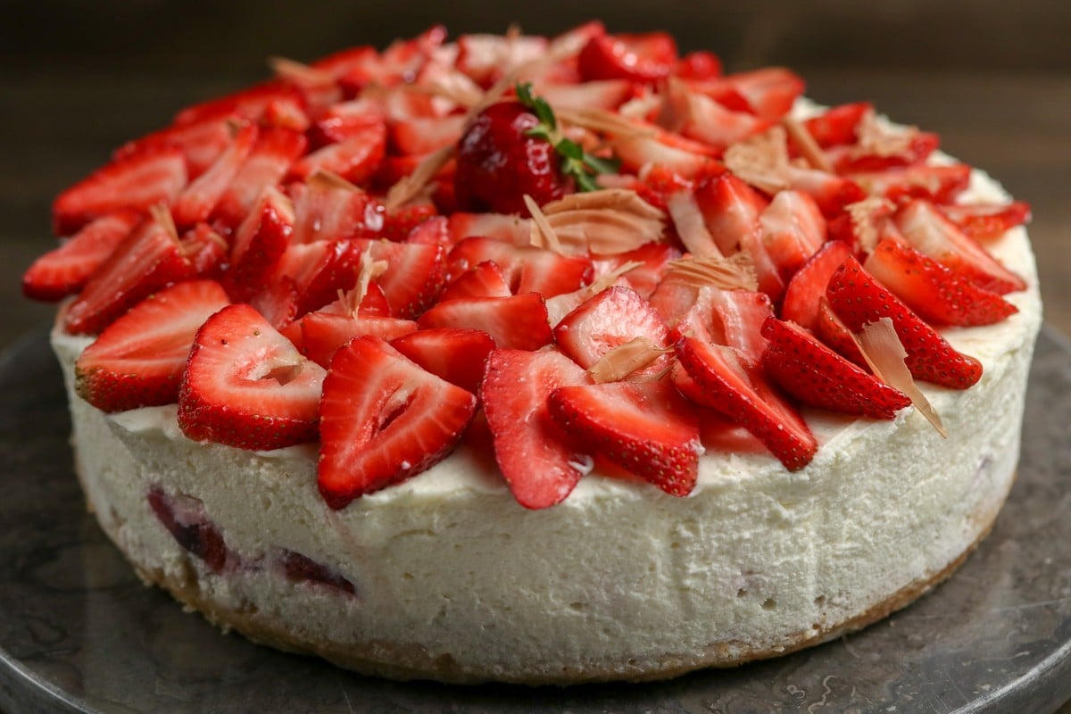 Strawberry Mousse shortcake
