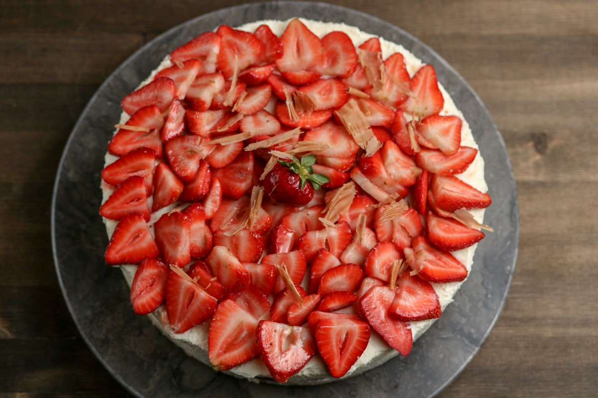 Strawberry Mousse Shortcake