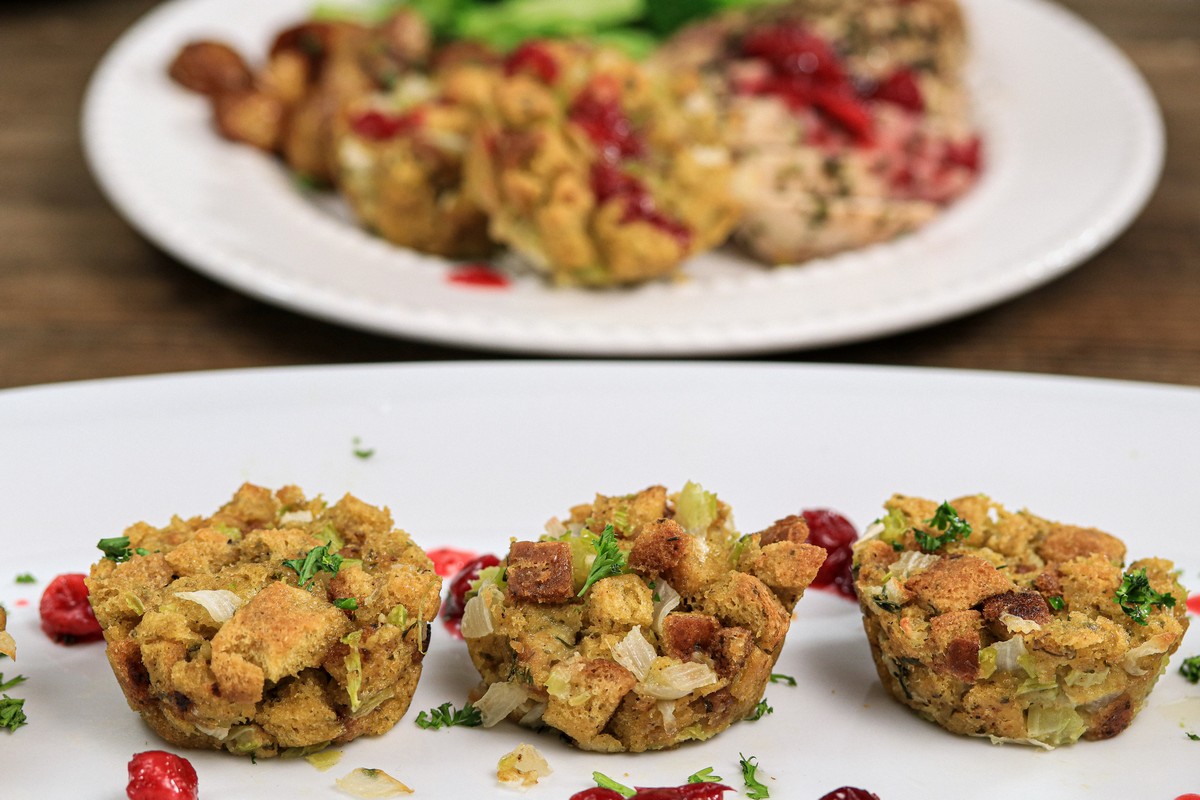 gluten-free stuffing cups