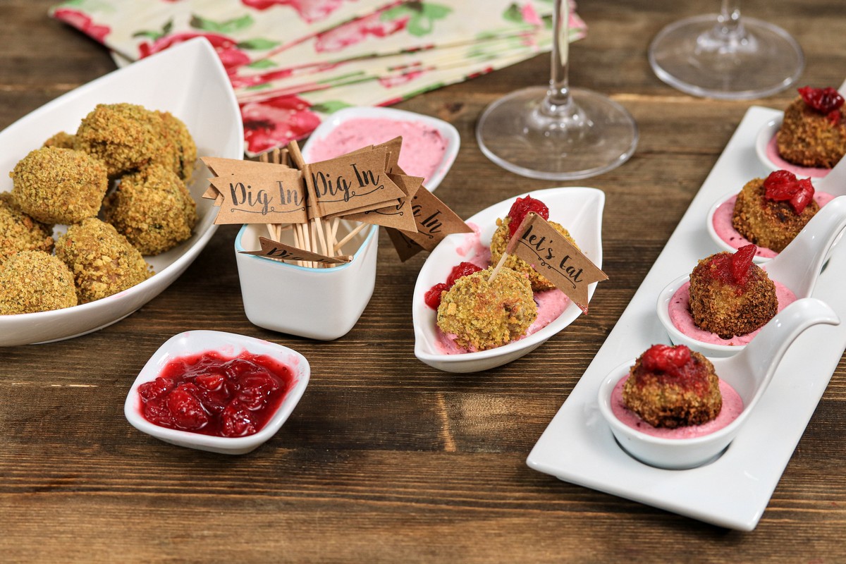 Turkey Bites gluten-free stuffing baked and fried