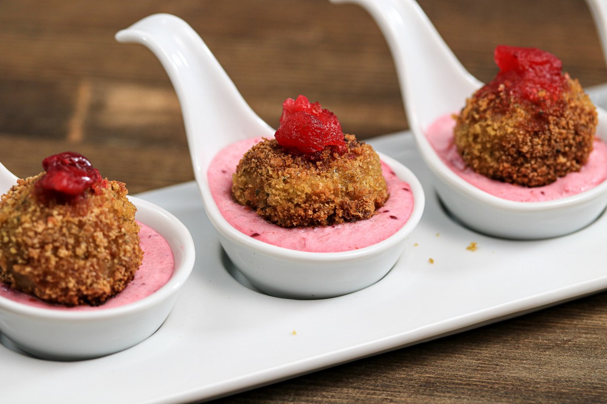Turkey stuffing coated bites gluten-free