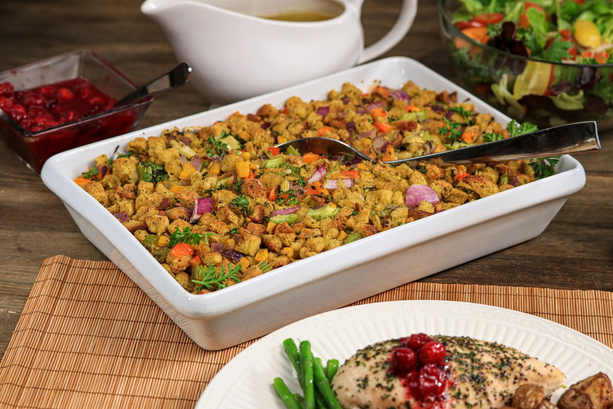 Gluten-free vegetable stuffing