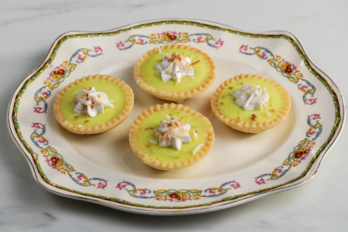 gluten-free tarts coconut lime 