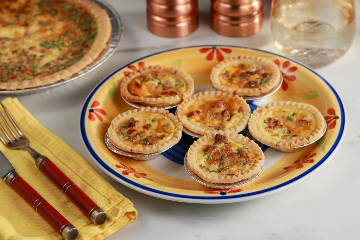 gluten-free quiche lorraine tarts