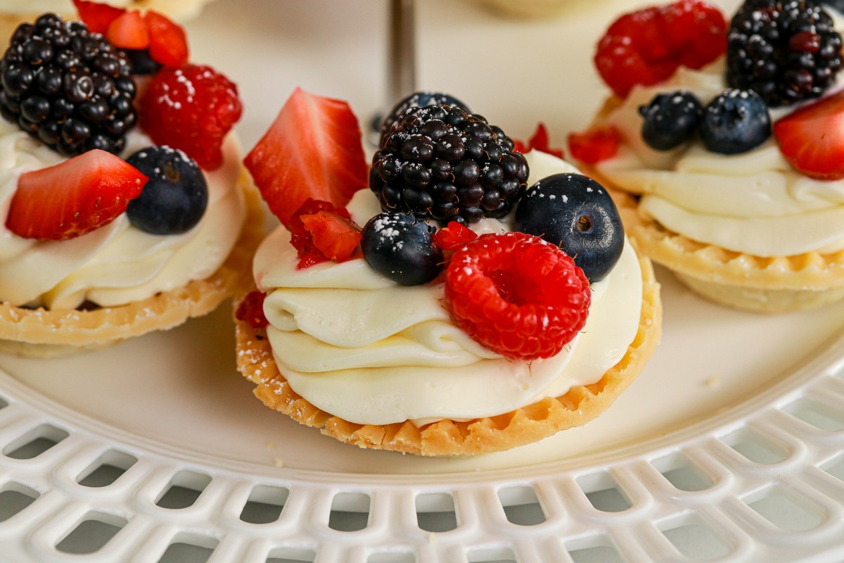 Tarts gluten-free Strawberry Mascarpone