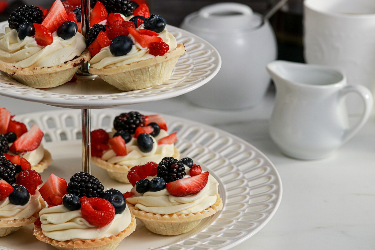 Gluten-free Strawberry Mascarpone Tarts