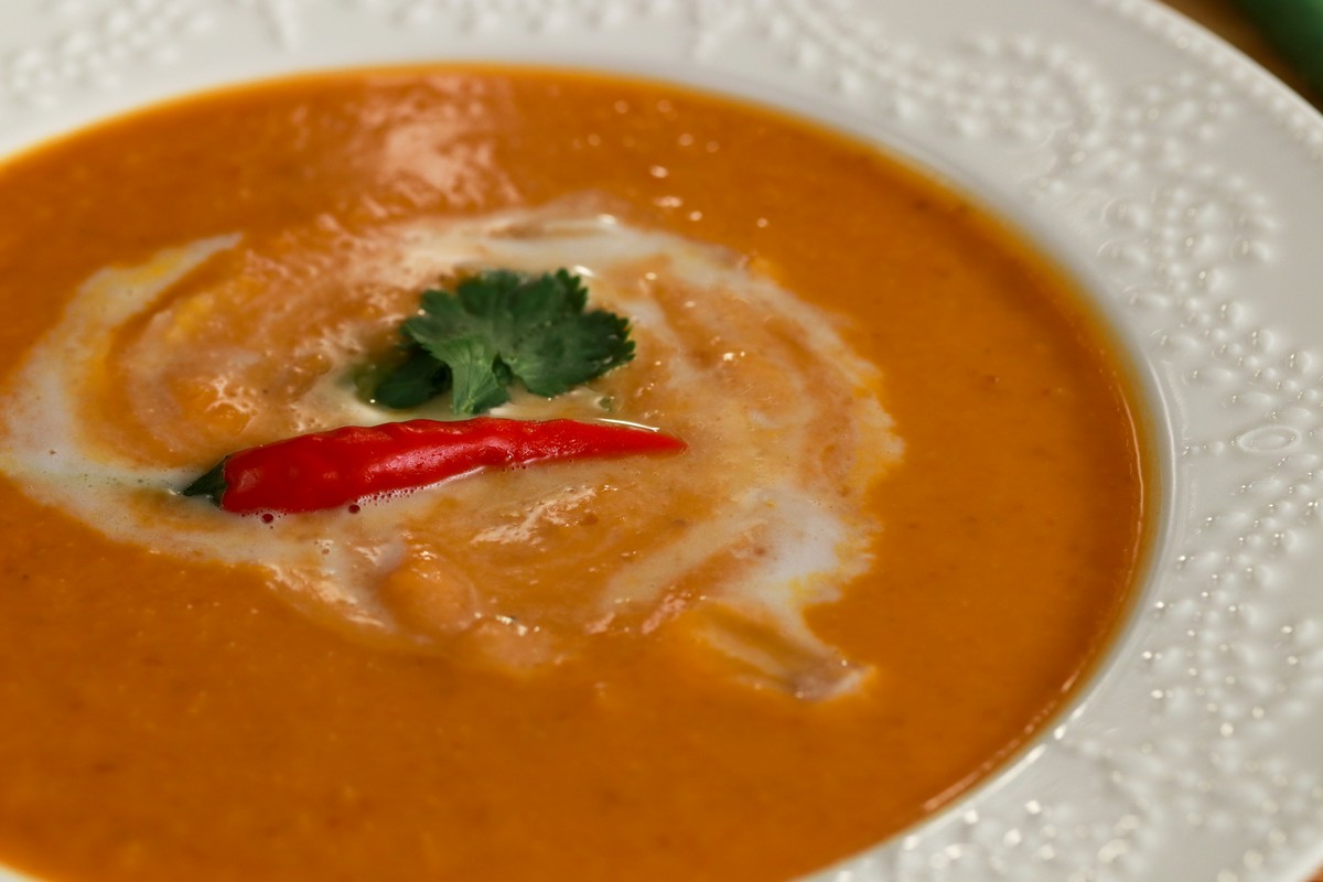 Gluten-free Thai Pumpkin Soup
