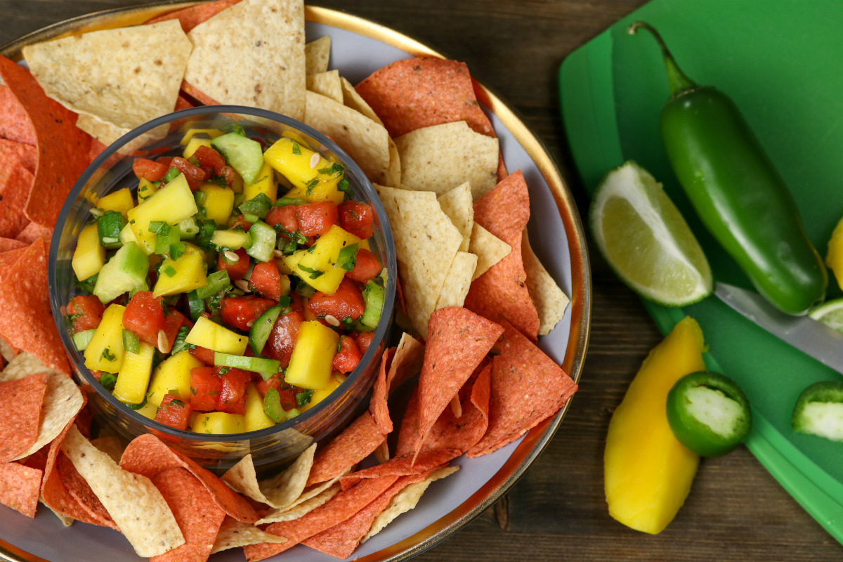 Watermelon Salsa Mango