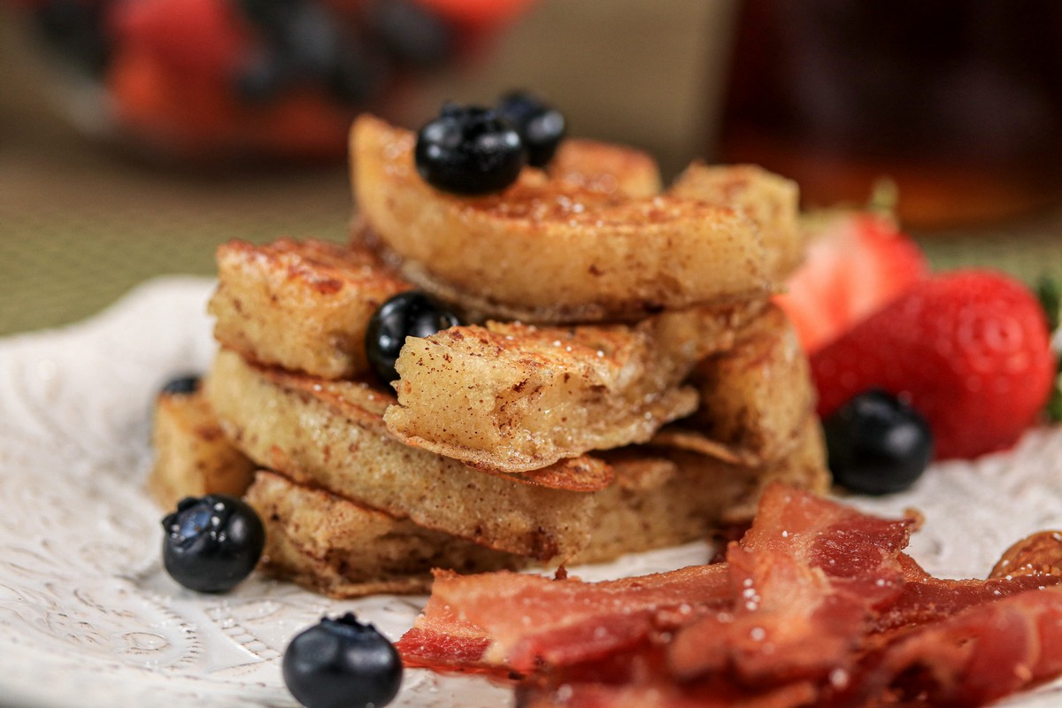 Traditional English Muffins French Toast Sticks
