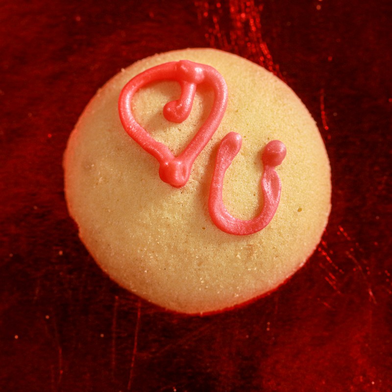gluten-free Vanilla Wafer Valentine's Day