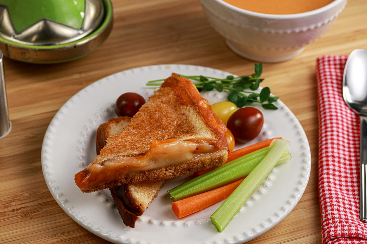 Gluten-free Wide White Loaf Grilled Cheese Sandwich