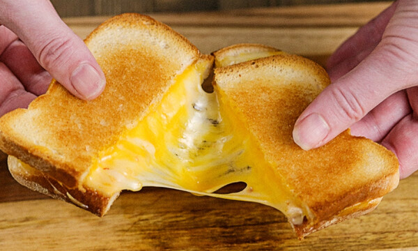Three Grilled Cheese