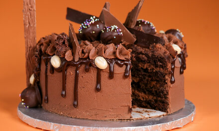 Gluten-Free Chocolate Earthquake Cake 