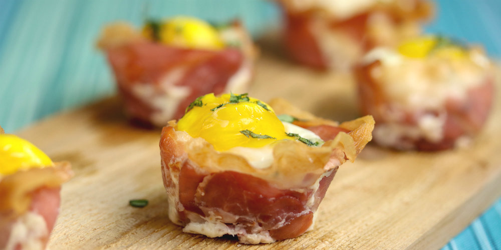 Prosciutto Egg Cups