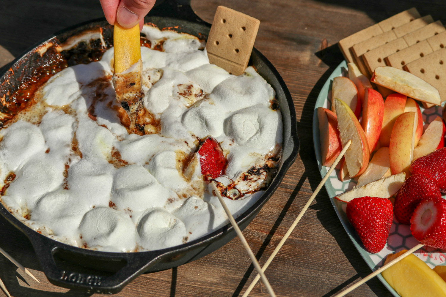 S'mores Fire Pit Dip
