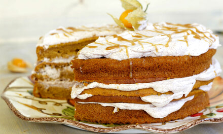 Gluten-Free Pumpkin Torte
