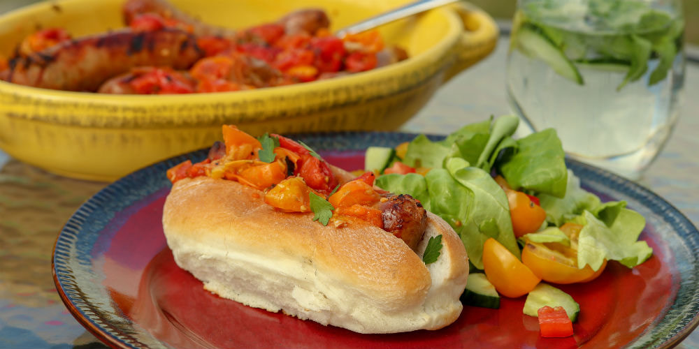 Image result for chorizo hot dog
