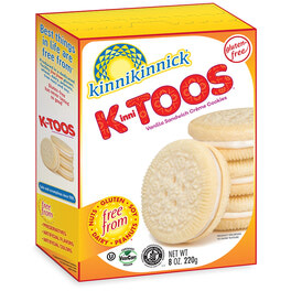 KinniTOOS Vanilla Sandwich Creme Cookies